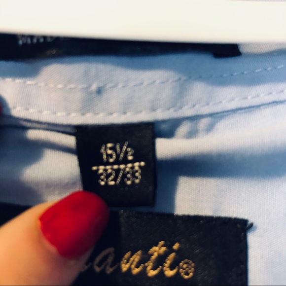 Men’s dress shirt Amanati 15.5 32/33 - Picture 7 of 8